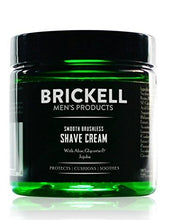 Brickell Men’s Smooth Brushless Shave Cream for Men - Natural & Organic