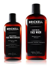 Brickell Men's Daily Essential Face Care Routine I - Face Wash & Face Moisturizer - Natural & Organic