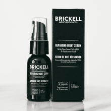 New Brickell Men's Anti Aging Repairing Night Serum for Men - Natural & Organic