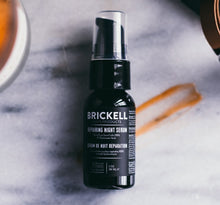 New Brickell Men's Anti Aging Repairing Night Serum for Men - Natural & Organic