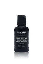 Brickell Men's Rapid Wash - Natural & Organic 3 in 1 Body Wash Gel for Men- Evergreen Scent -16oz