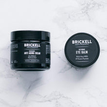 Brickell Men's Ultimate Anti-Aging Routine, Anti-Wrinkle Night Face Cream and Eye Cream to Reduce Puffiness, Wrinkles, Dark Circles, Under Eye Bags, Natural and Organic