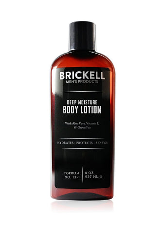 Brickell Men’s Deep Moisture Body Lotion for Men – Natural & Organic