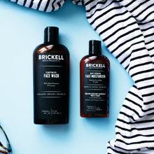 Brickell Men's Daily Essential Face Care Routine I - Face Wash & Face Moisturizer - Natural & Organic