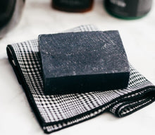 Brickell Men's Purifying Charcoal Soap Bar for Men, Natural and Organic Exfoliating Bar Soap Handmade with Activated Charcoal and Peppermint, 4 Ounce, Scented