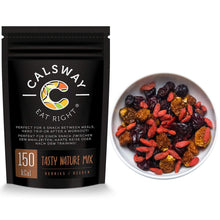 (Pack of 6) 200 Calories NEW WORLD Nuts and Berries Mix by Calsway - Almonds, Walnuts, Golden Sultanas, Cranberries, Pumpkin Seeds