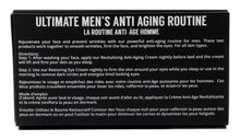 Brickell Men's Ultimate Anti-Aging Routine, Anti-Wrinkle Night Face Cream and Eye Cream to Reduce Puffiness, Wrinkles, Dark Circles, Under Eye Bags, Natural and Organic