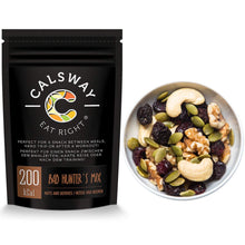 (Pack of 6) 200 Calories NEW WORLD Nuts and Berries Mix by Calsway - Almonds, Walnuts, Golden Sultanas, Cranberries, Pumpkin Seeds