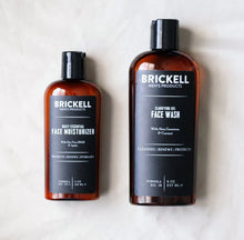 Brickell Men's Daily Essential Face Care Routine I - Face Wash & Face Moisturizer - Natural & Organic