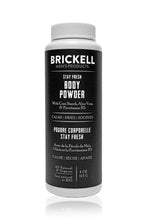 Brickell Men's Products - Stay Fresh Body Powder for Men