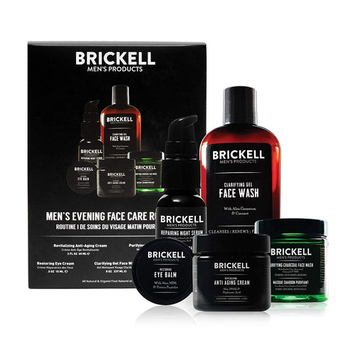 Men's Evening Face Care Routine I