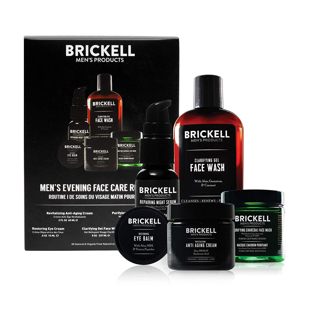 Men's Evening Face Care Routine I