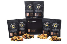 (Pack of 6) 200 Calories NEW WORLD Nuts and Berries Mix by Calsway - Almonds, Walnuts, Golden Sultanas, Cranberries, Pumpkin Seeds