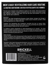 Brickell Men’s Daily Revitalizing Hair Care Routine, Mint and Tea Tree Oil Shampoo, Strength and Volume Enhancing Conditioner, Natural and Organic