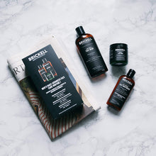 Brickell Men's Daily Advanced Face Care Routine II - Activated Charcoal Facial Cleanser + Face Scrub + Face Moisturizer Lotion - Natural & Organic